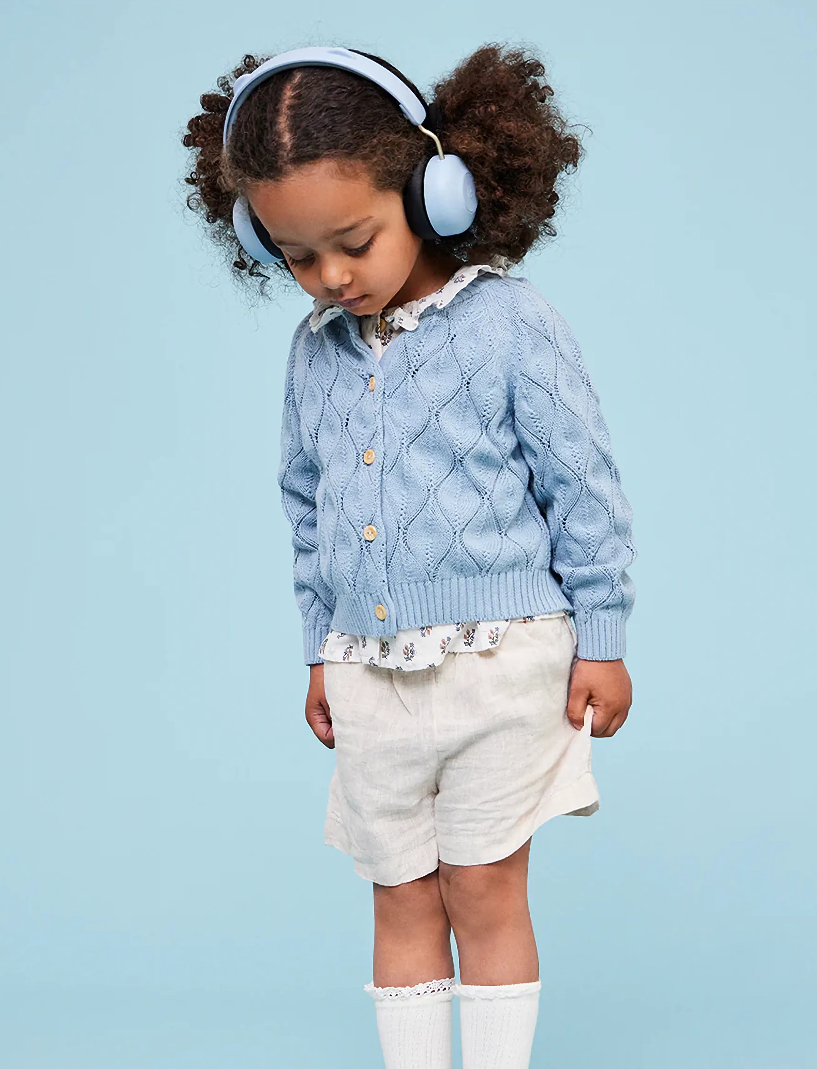 Kreafunk - Buzz Junior Safe Audio headphones - cloudy blue - 3