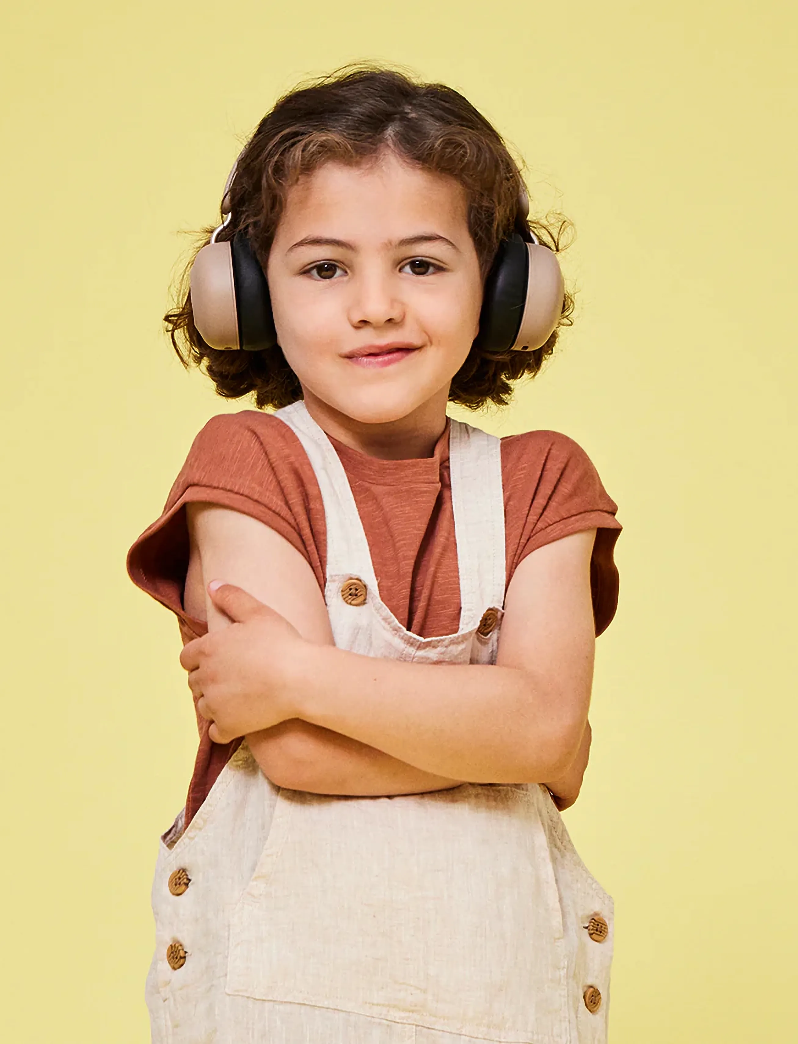 Kreafunk - Buzz Junior Safe Audio headphones - headsets - ivory sand - 3