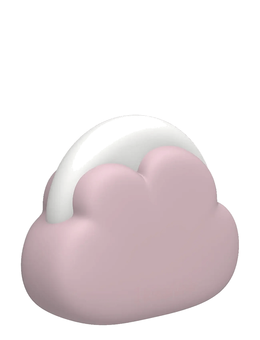Kreafunk - Cloudy Night lamp - dusty rose - 2
