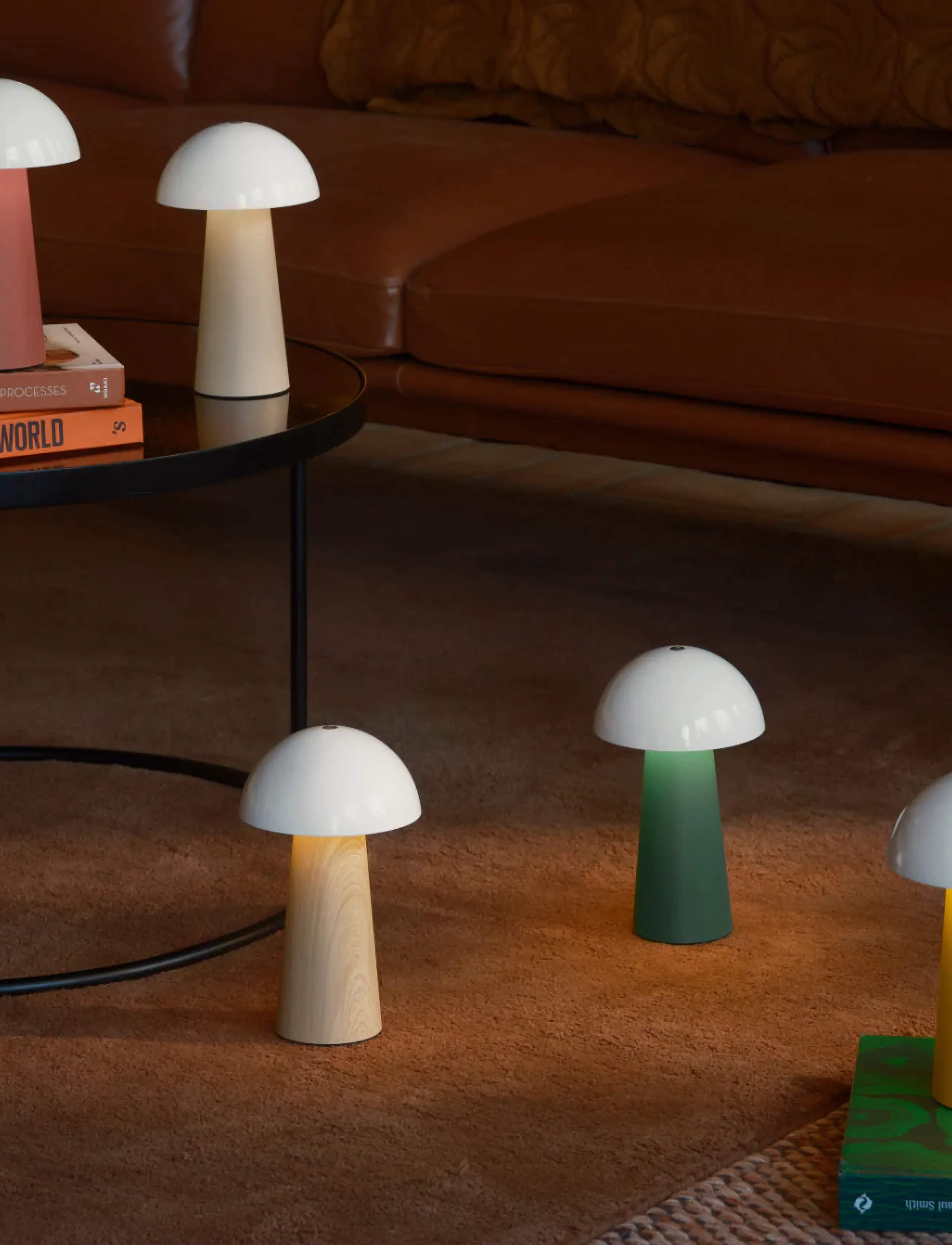 Kreafunk Bello Bærbar Lampe, 12.0X 19.6 cm, Lamps, Schwarz - Table Homeware