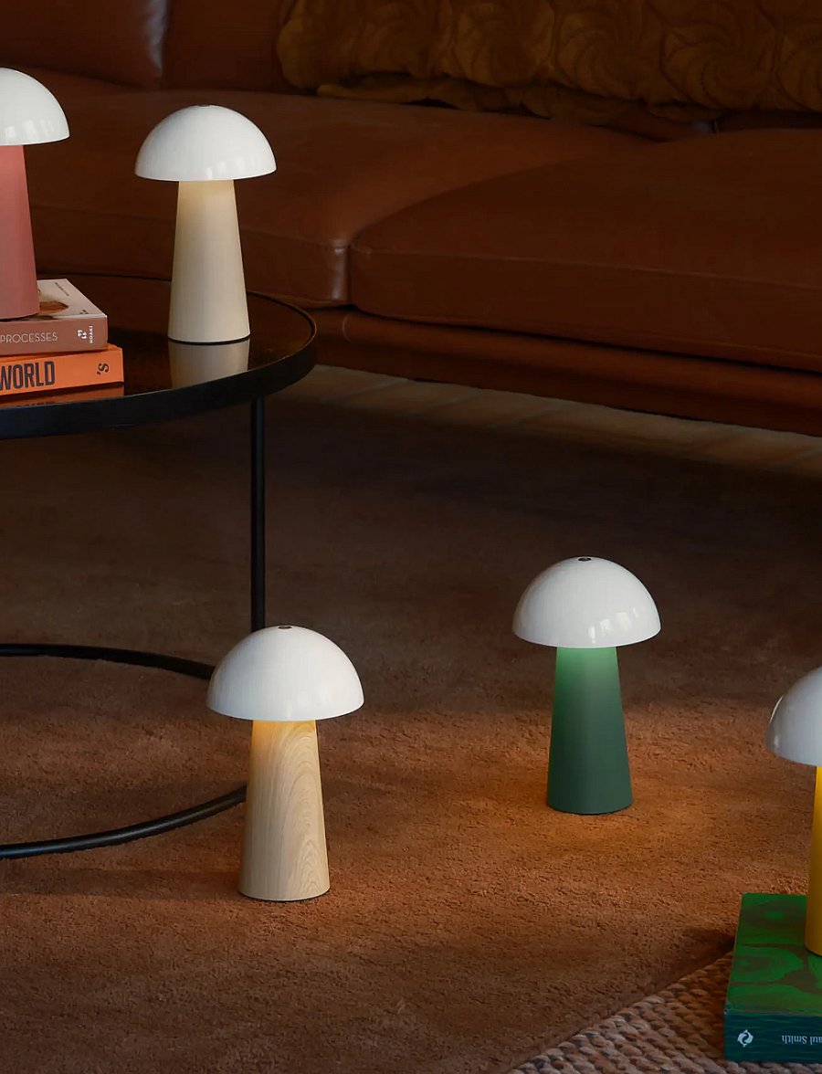 Kreafunk - Bello Portable lamp - mobile lampen - black - 0
