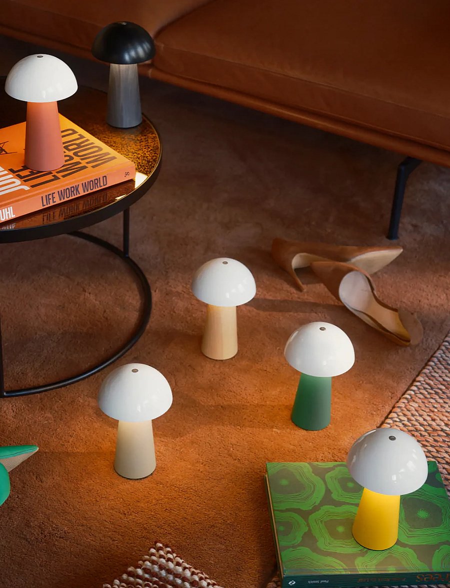 Kreafunk - Bello Portable lamp - välisvalgustus - terracotta - 3