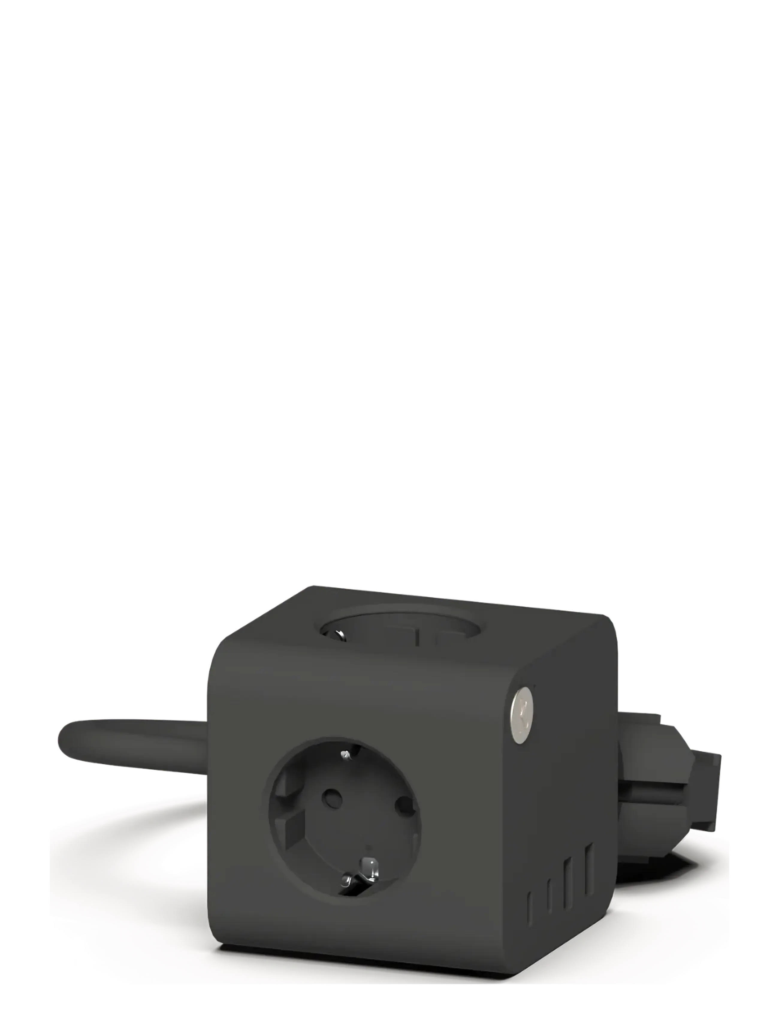 Kreafunk - Ampie wired Multi-socket power hub - black - 2