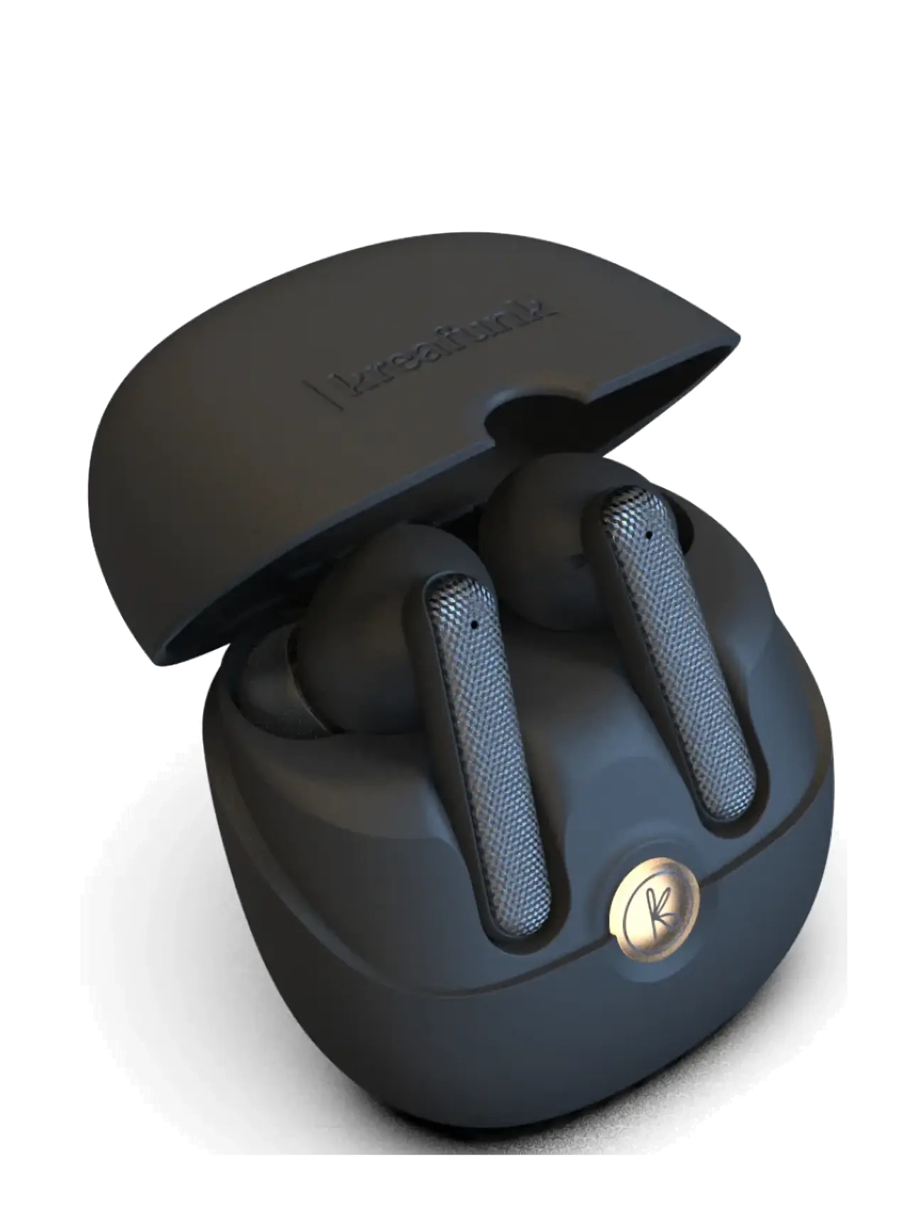 Kreafunk Pure Trådløse In-Ear Høretelefoner, Hovedtelefon, Sort, Str: 6.2X 5.4X 3.5CM