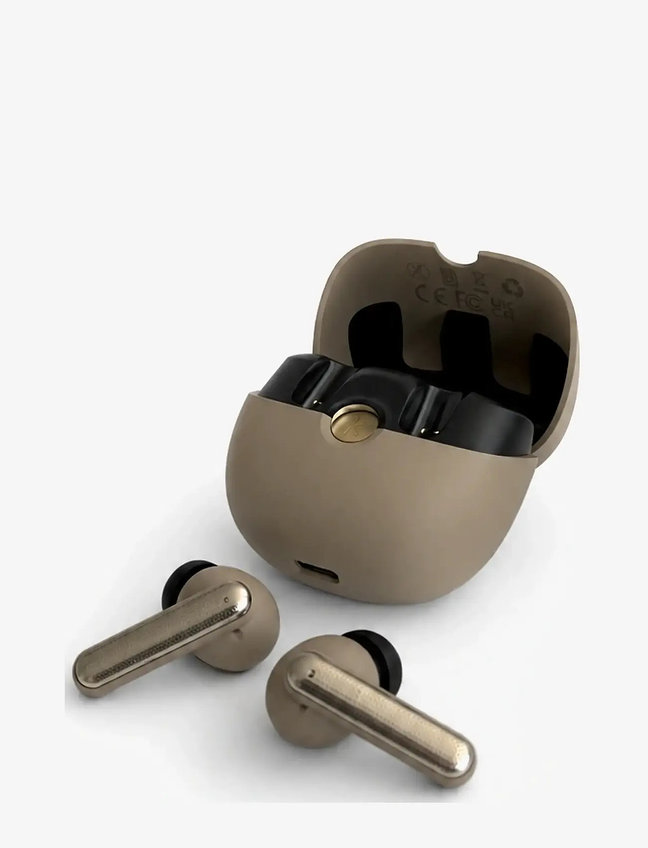 Kreafunk - Pure trådløse in-ear høretelefoner - hovedtelefoner - ivory sand - 2
