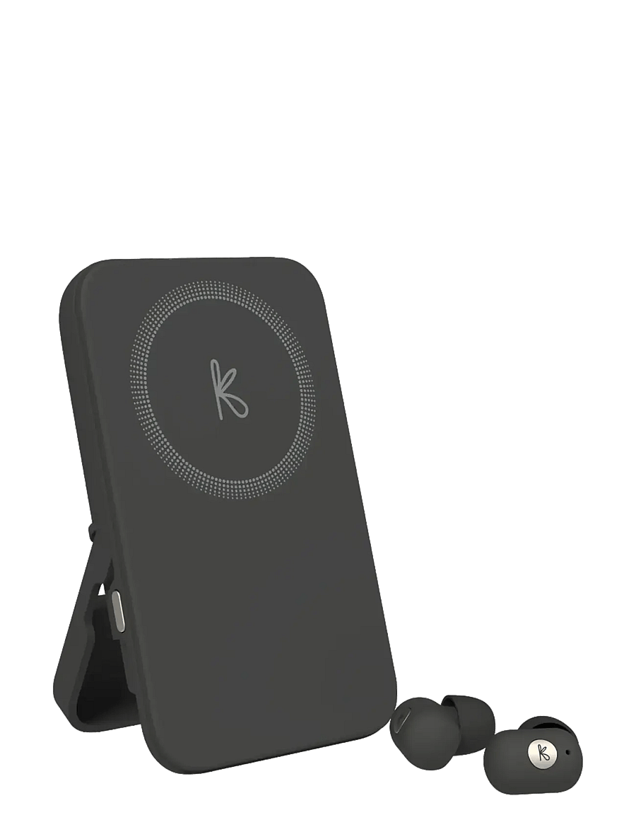 Kreafunk - toCHARGE GO Powerbank & earbuds - ladegeräte - black - 0