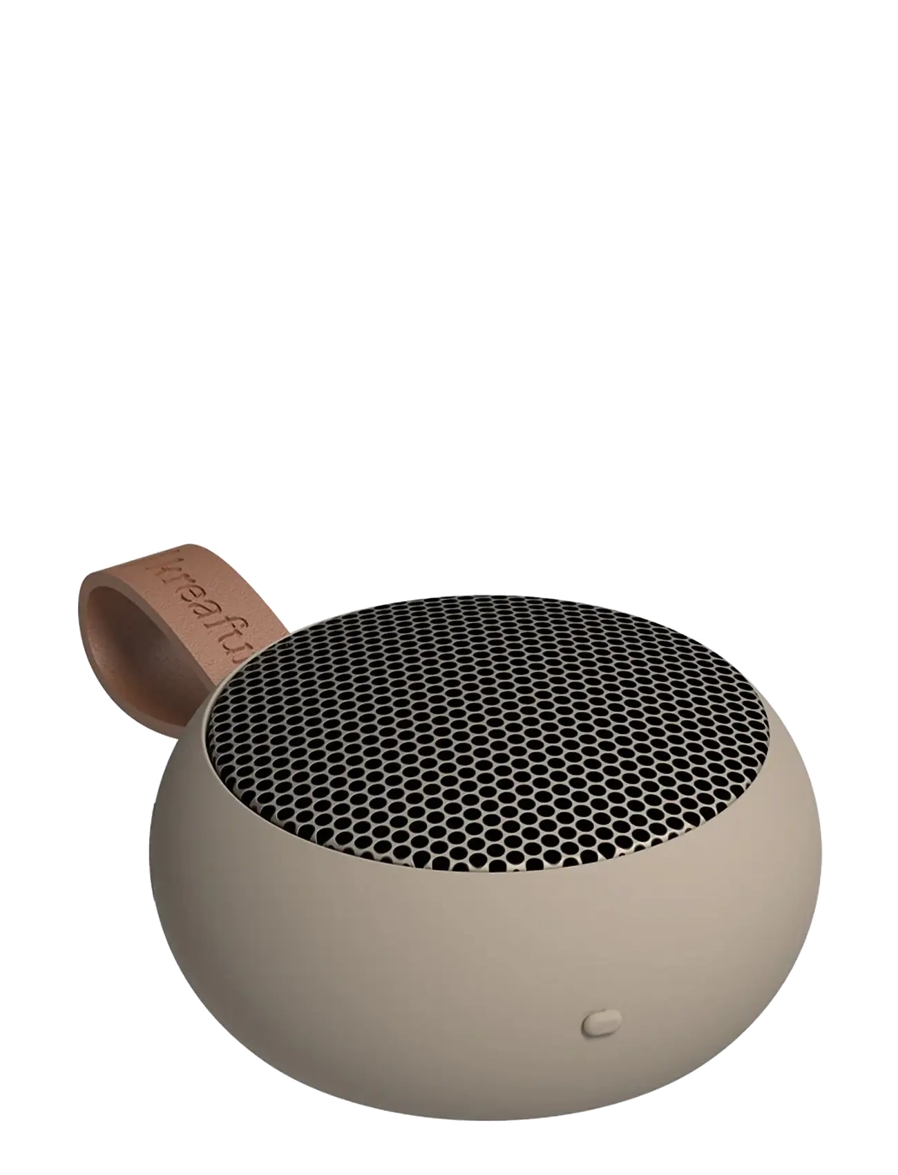 Kreafunk Ago2 Bluetooth Højttaler, Højttaler, Beige, Str: 8X 8X 3.6CM