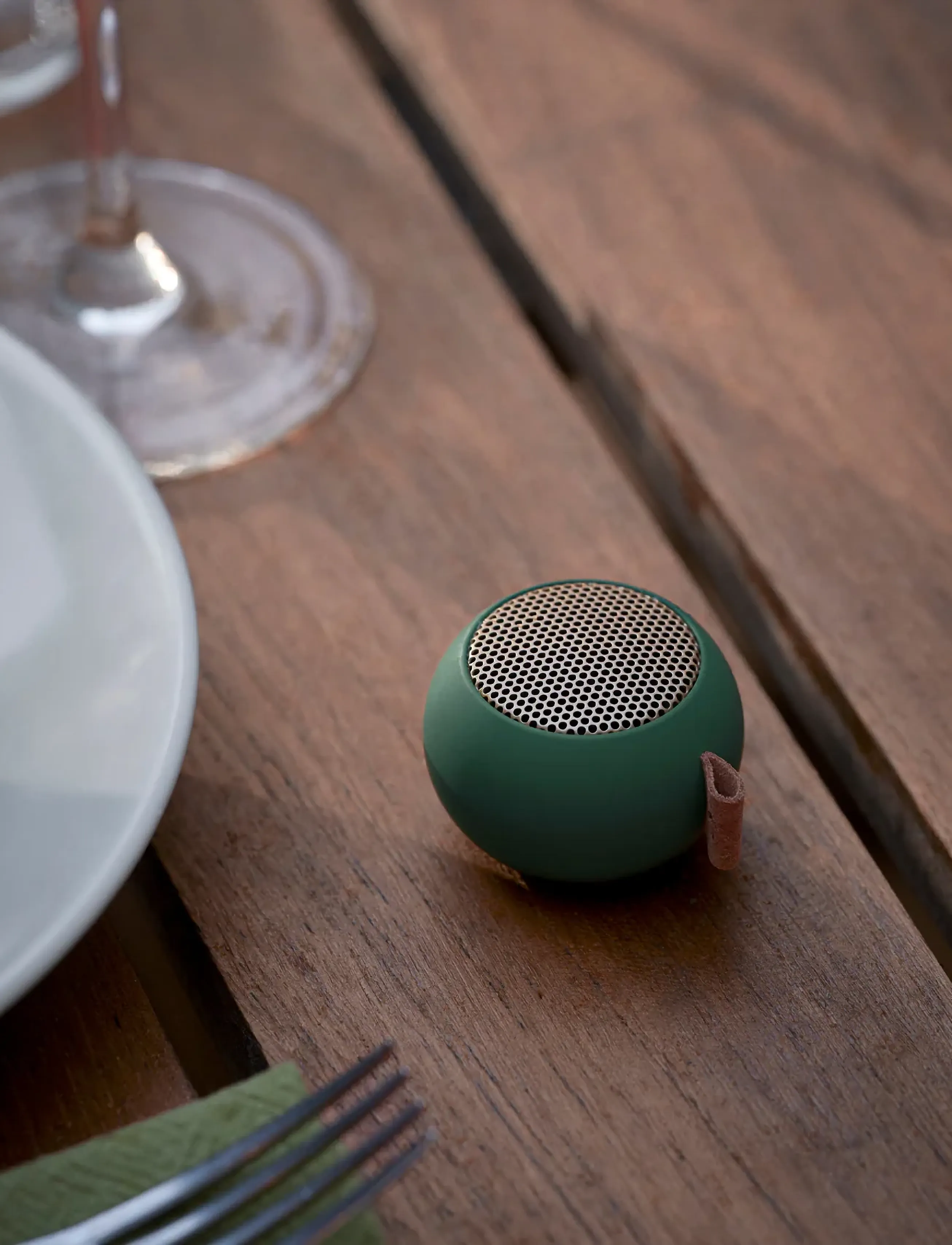 Kreafunk Ago Mini Bluetooth Højttaler, 5.0X 5.0X 3.3 cm, Green, Hjemmeelektronik > Højttalere, Unisex