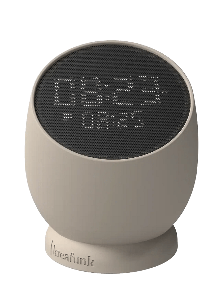 Kreafunk - Bell Alarm clock - wecker - ivory sand - 1