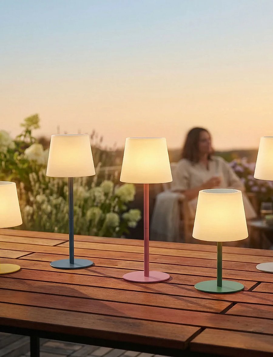 Kreafunk - Arc Wireless solar-powered floor lamp - mobile lampen - ivory sand - 3