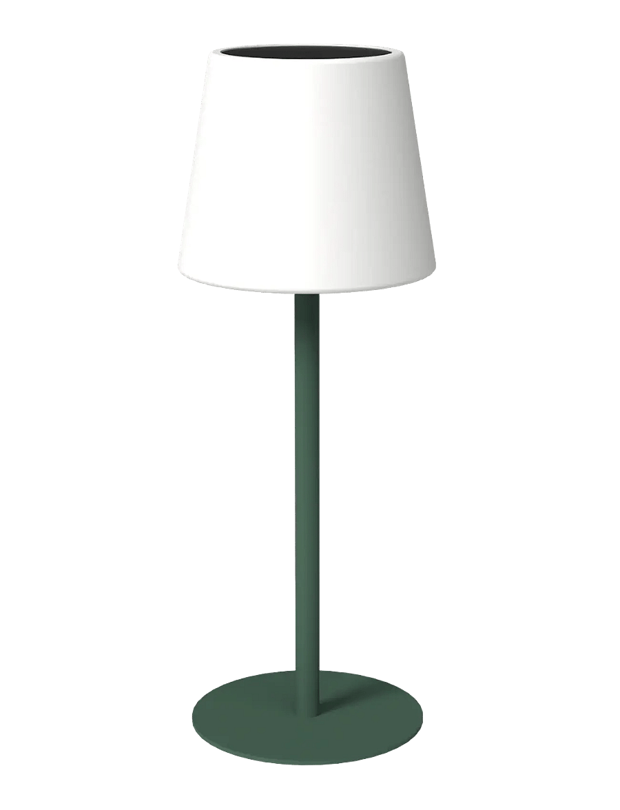 Kreafunk - Arc Wireless solar-powered floor lamp - mobile lampen - nordic green - 1