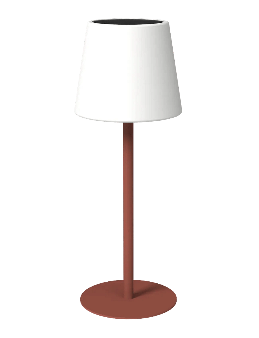 Kreafunk - Arc Wireless solar-powered floor lamp - mobile lampen - terracotta - 1