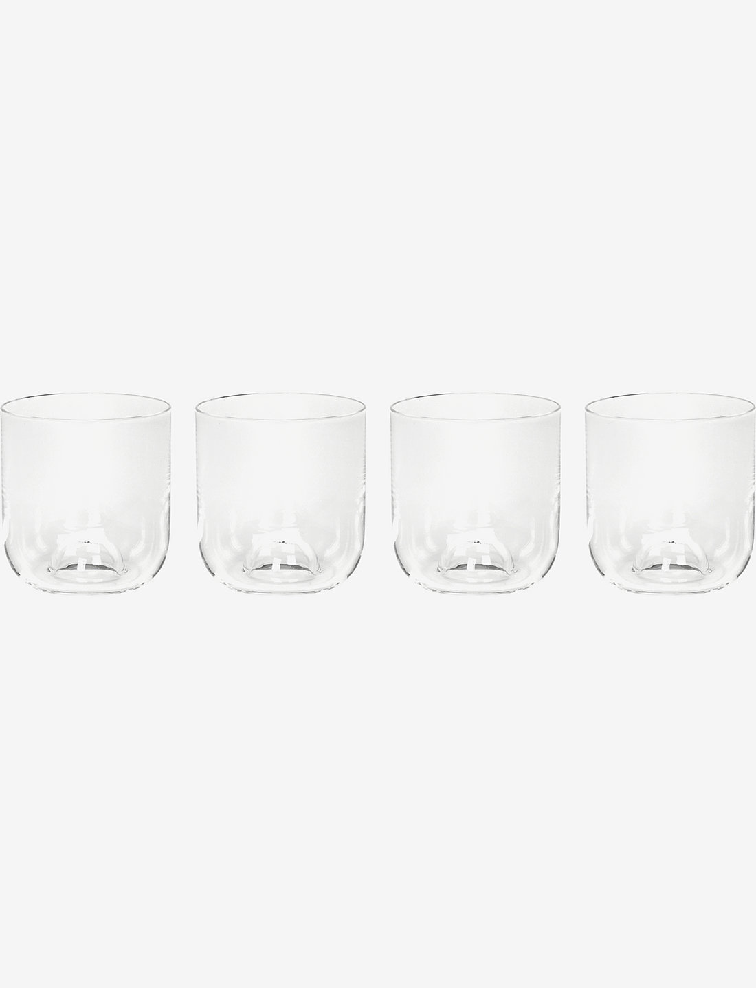 Small drinking outlet glasses