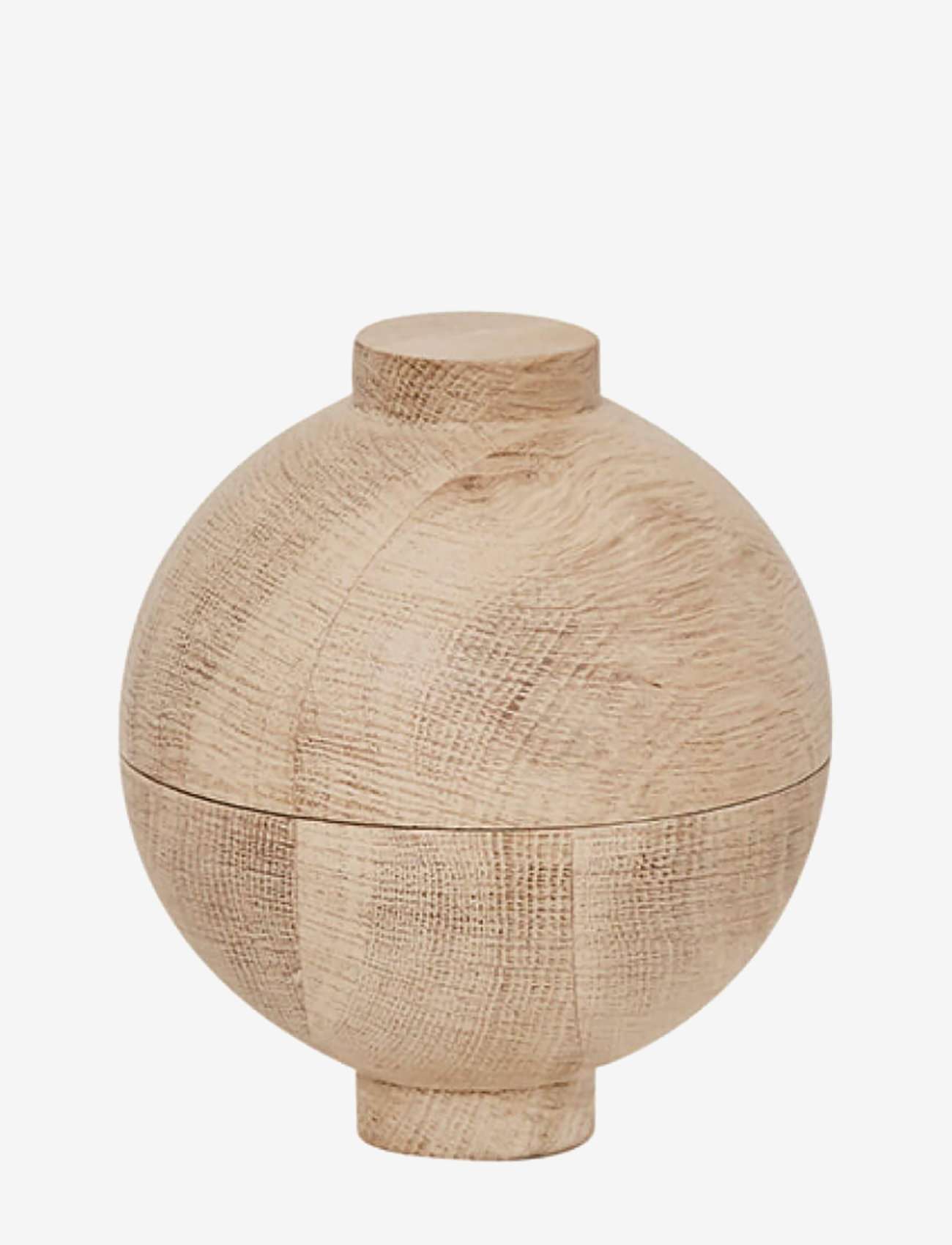 Kristina Dam Studio - Wooden Sphere - holzfiguren - oak - 0