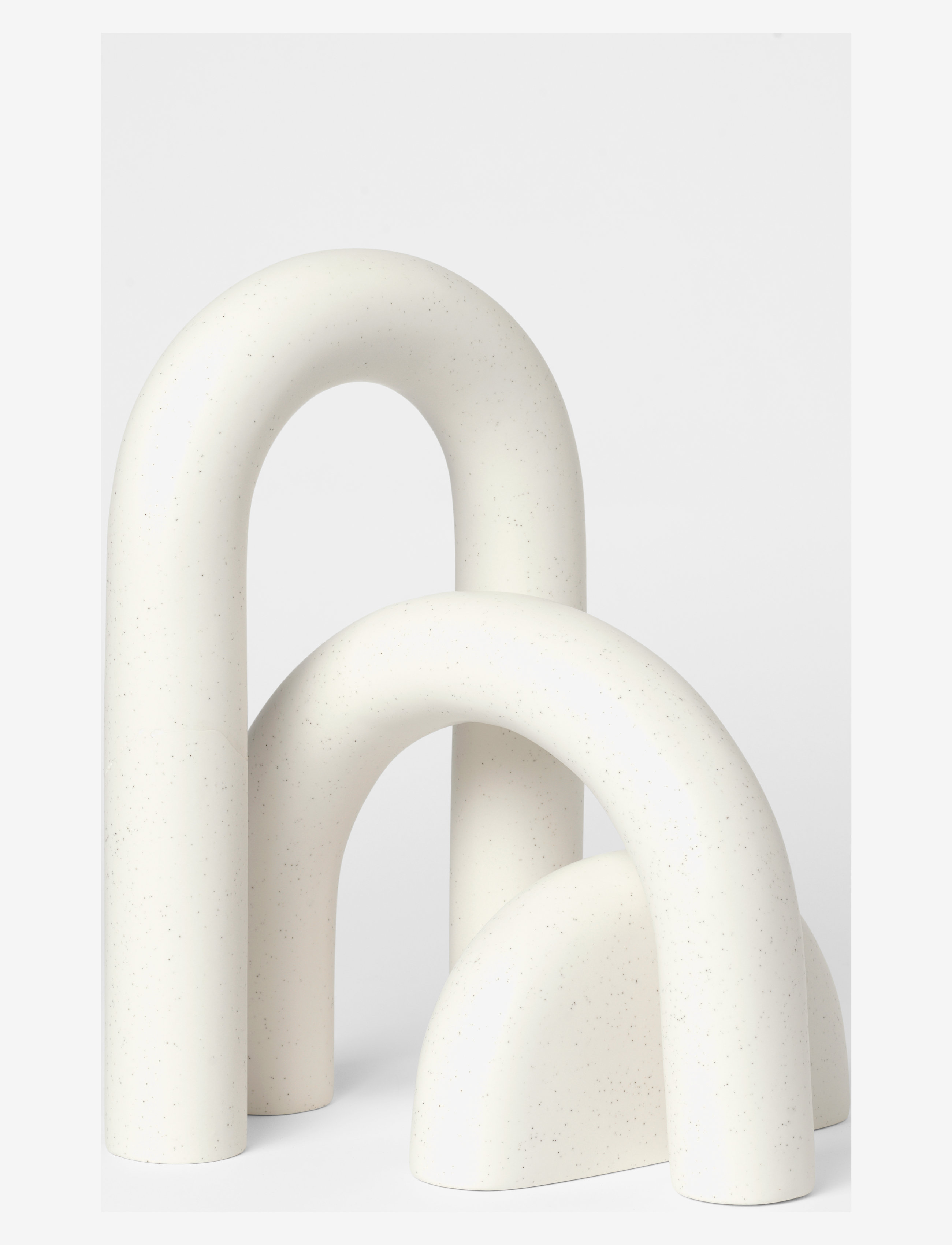 Kristina Dam Studio - Cupola Sculpture - Earthware - figury i rzeźby - off white - 2