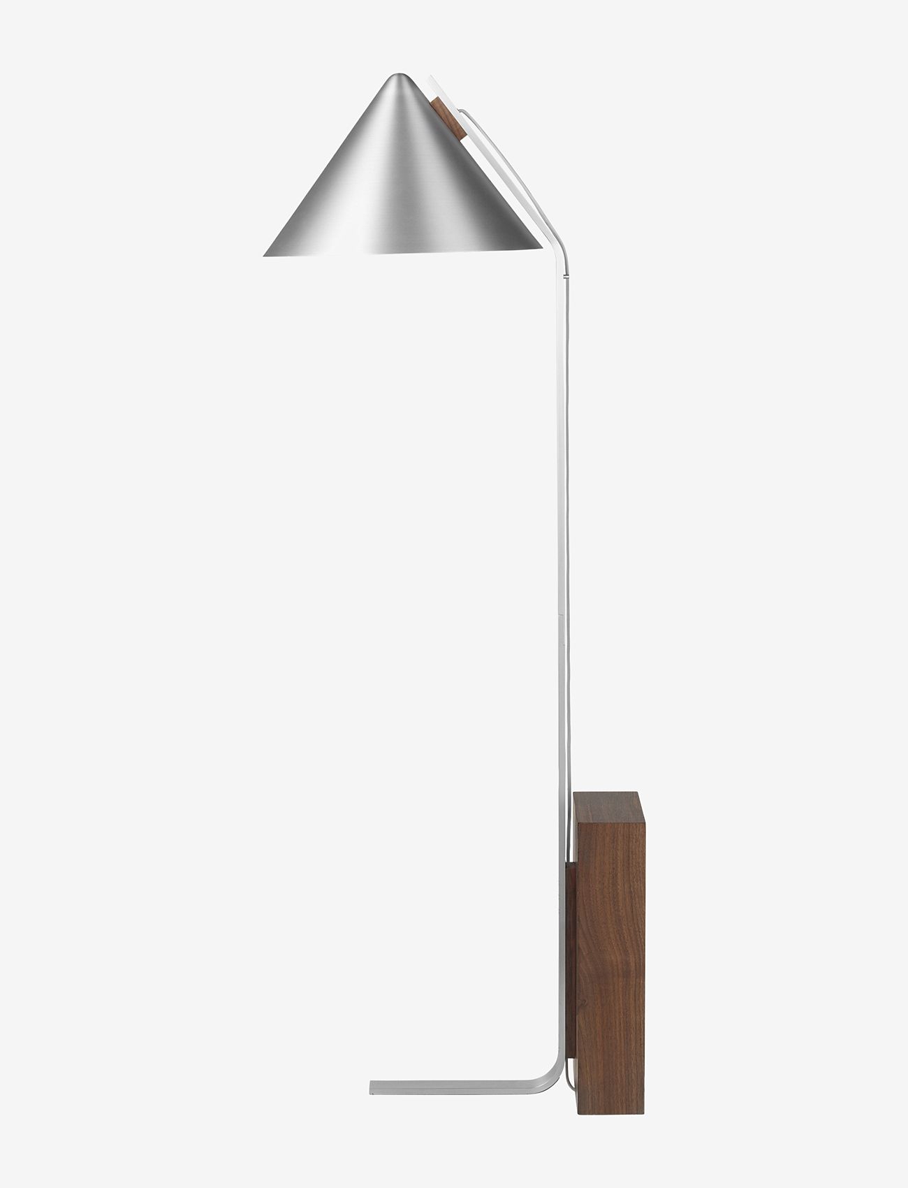 Kristina Dam Studio - Cone Floor Lamp - golvlampor - silver - 1