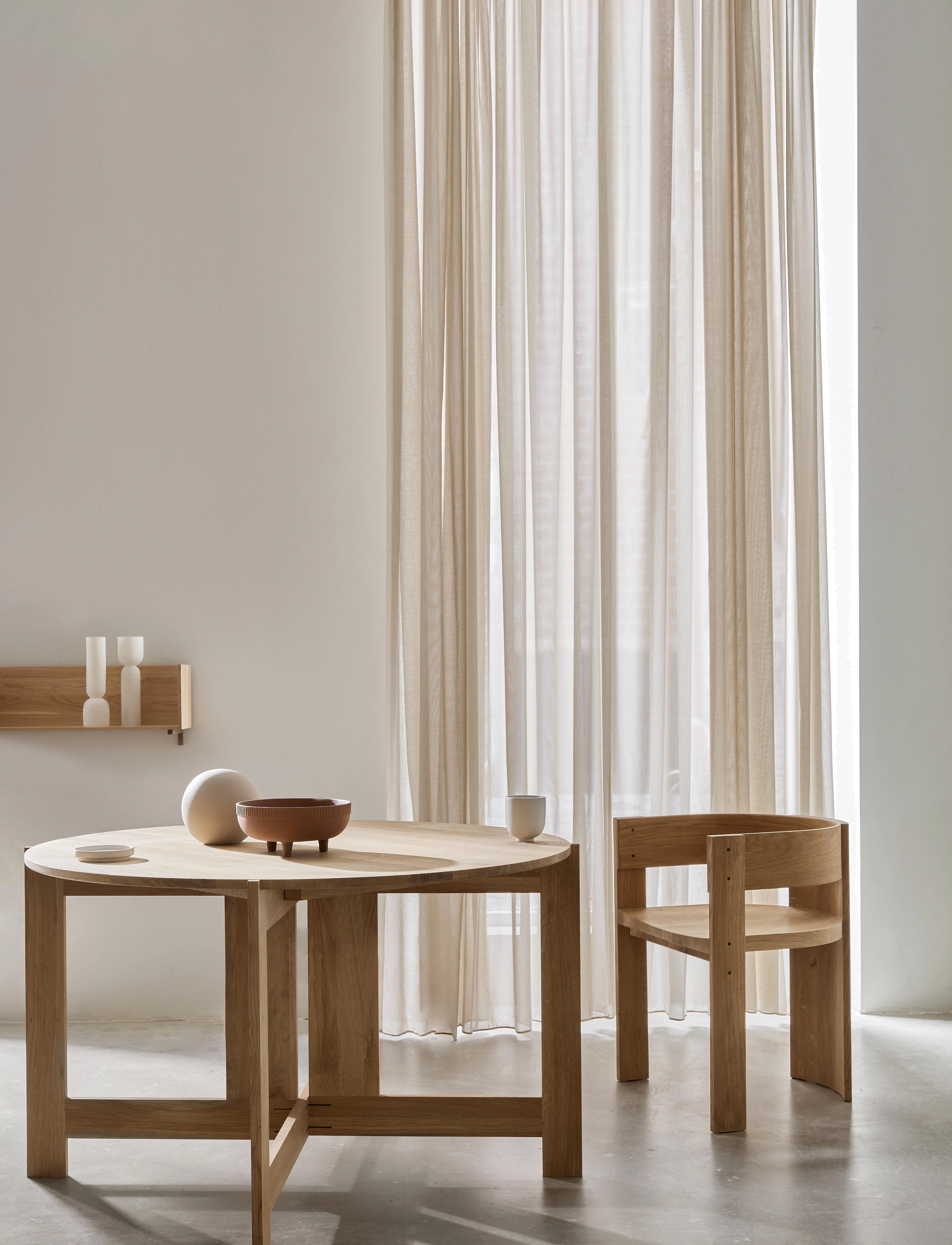 Kristina Dam Studio - Collector Dining Chair - natural - 0