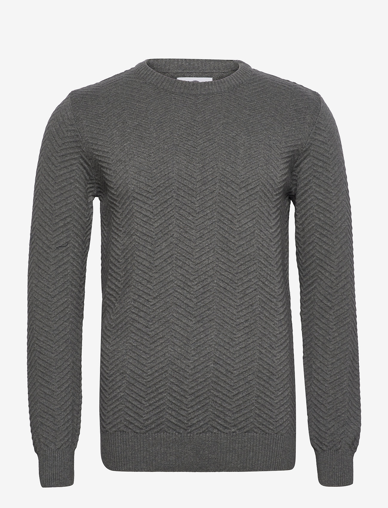 Kronstadt - Carlo Cotton knit - anthracite mel - 0