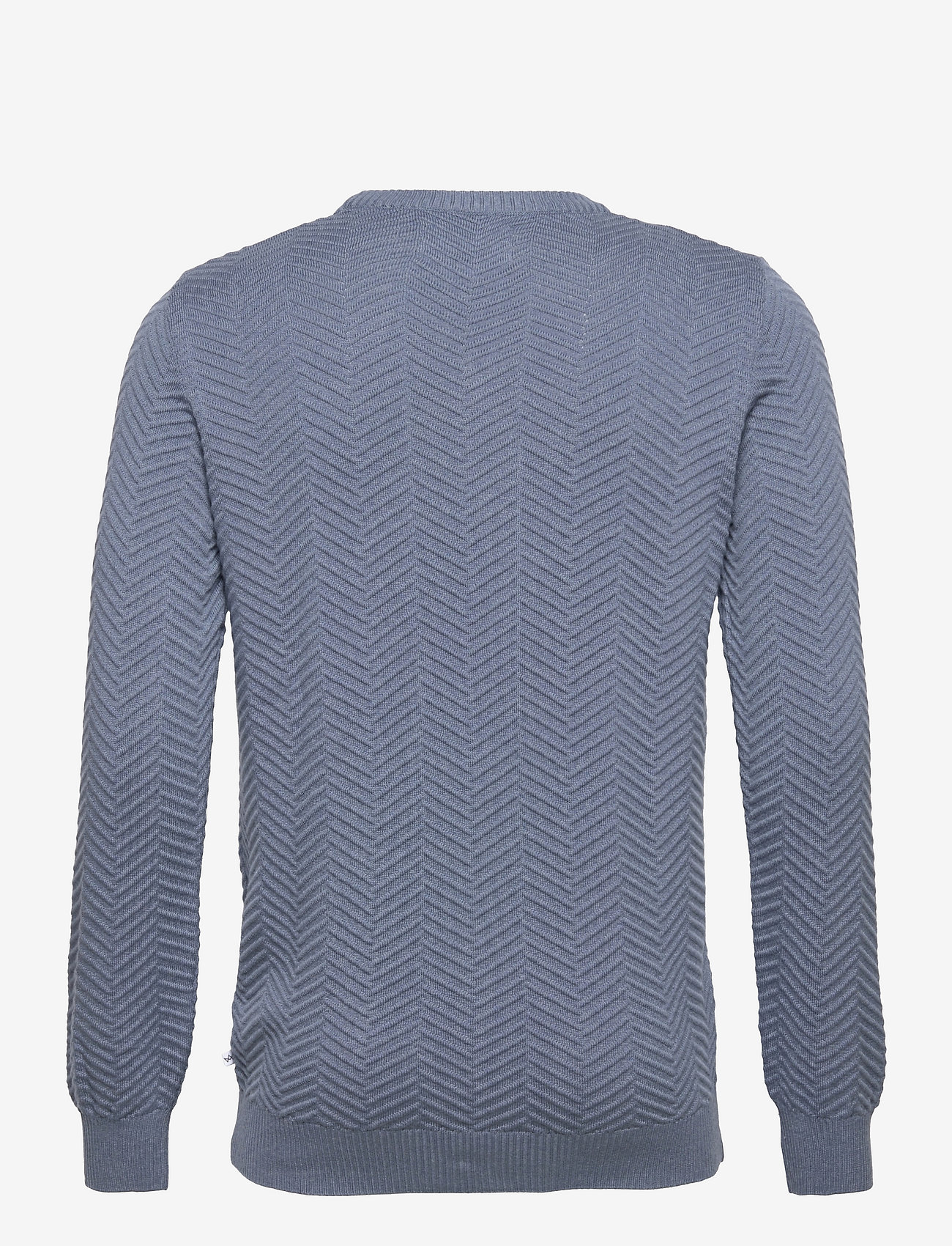 Kronstadt - Carlo Cotton knit - ocean mel - 1