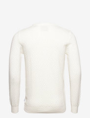 Kronstadt - Carlo Cotton knit - basic knitwear - off white - 1