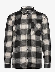Kronstadt - Ramon Overshirt Check 1 - mehed - black / off white - 0
