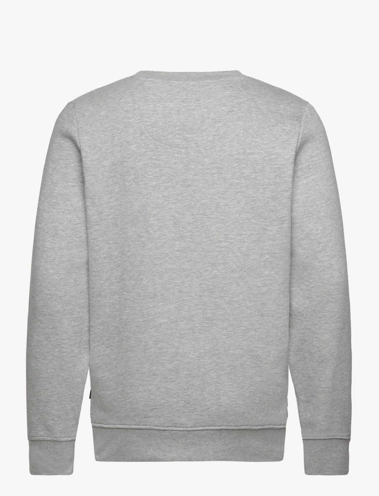 Kronstadt - Lars Crew organic / recycled BLT - sweatshirts - grey mel - 1