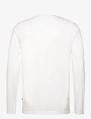 Kronstadt - Timmi Organic Recycle L/S tee - basic t-shirts - white - 1