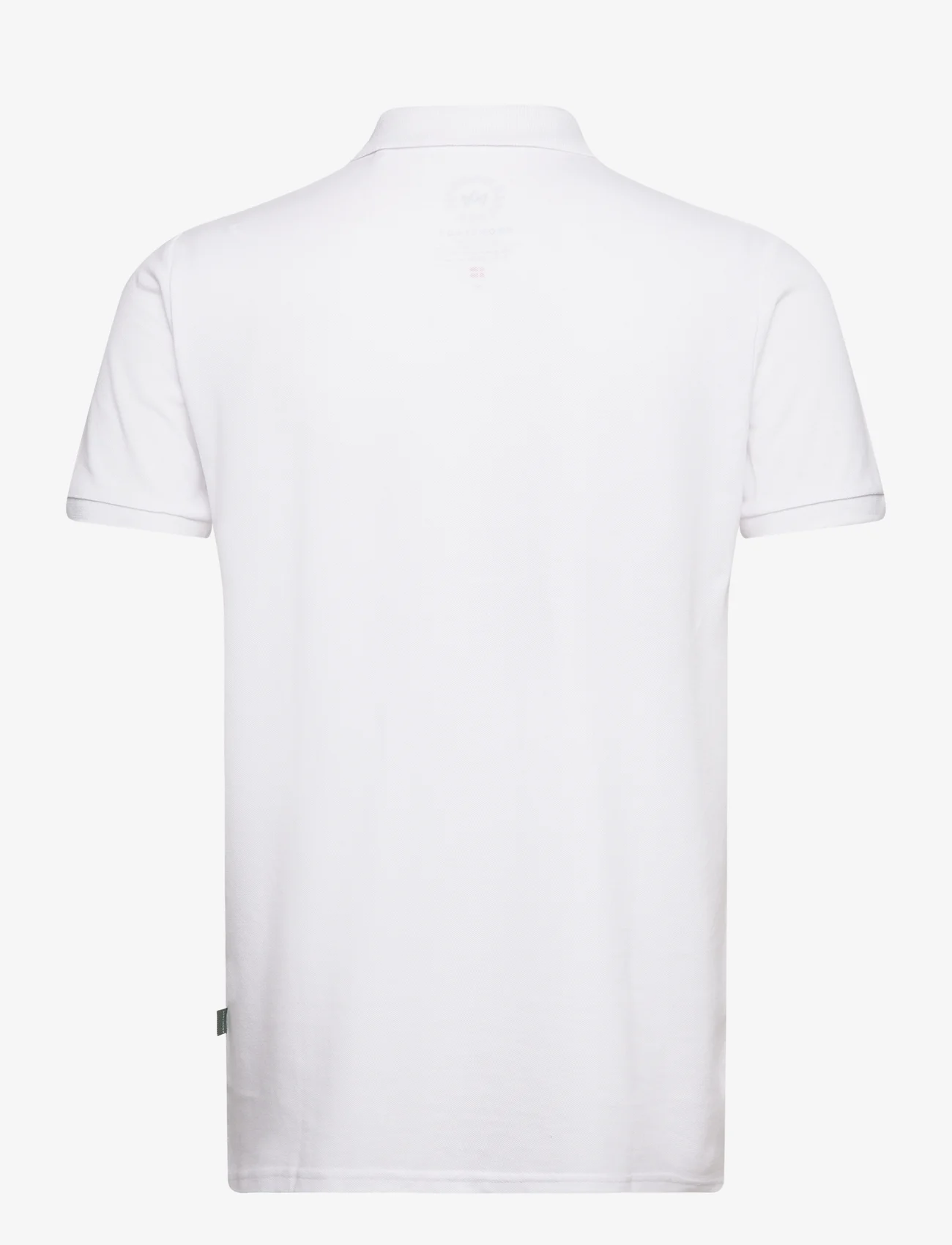 Kronstadt - Albert ss Organic recycle - polo shirts - white - 1