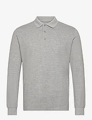 Kronstadt - Albert LS Organic / Recycle - polo marškinėliai ilgomis rankovėmis - grey mel - 0