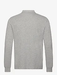 Kronstadt - Albert LS Organic / Recycle - polo shirts - grey mel - 1