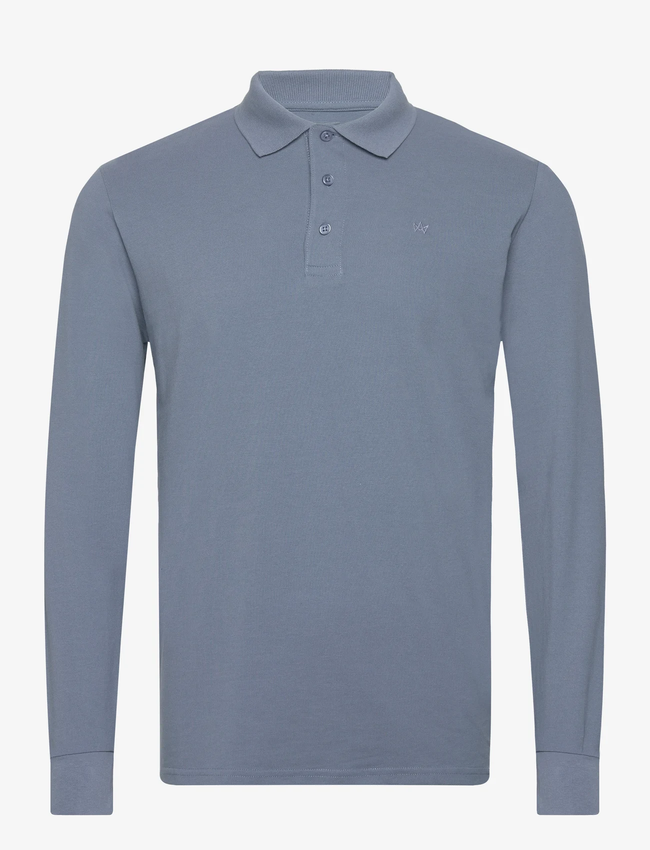 Kronstadt - Albert LS Organic / Recycle - polo marškinėliai ilgomis rankovėmis - sea blue - 0
