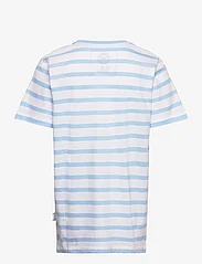 Kronstadt - Navey Recycled - short-sleeved t-shirts - light blue - 1