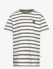 Kronstadt - Navey Recycled - short-sleeved t-shirts - sacramento - 0