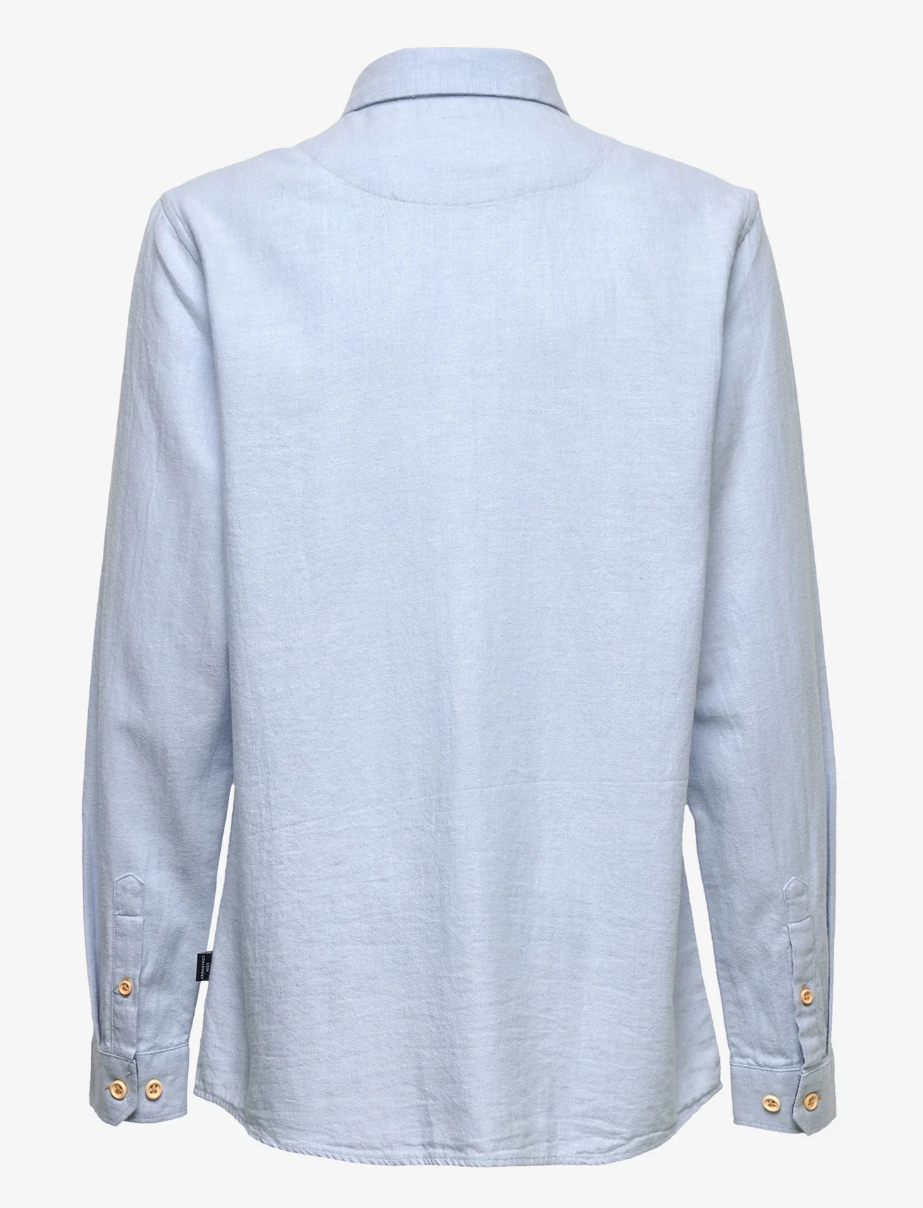 Kronstadt - Johan Diego Kids shirt - langermede skjorter - light blue - 1