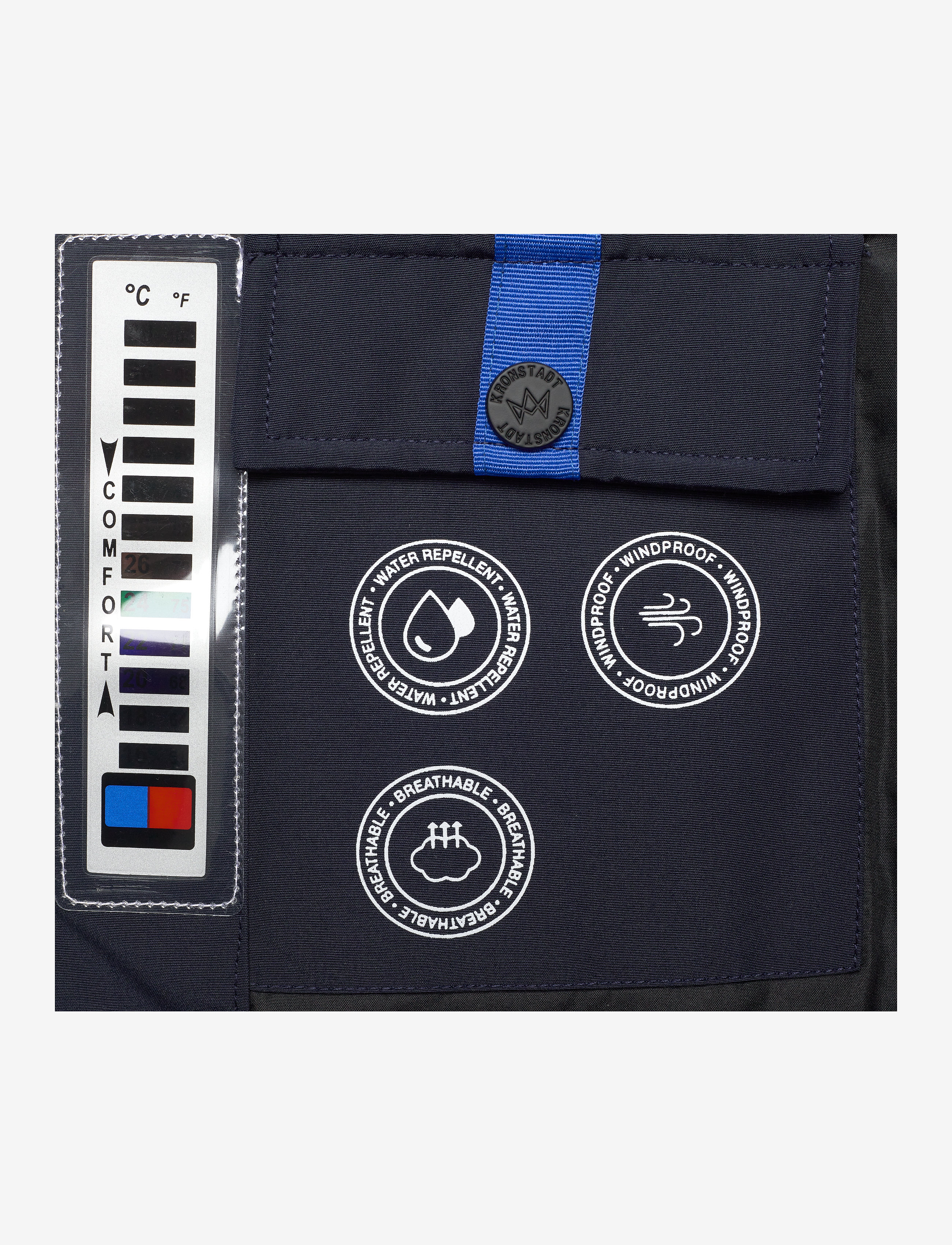 Kronstadt - Carlo vest - navy - 5
