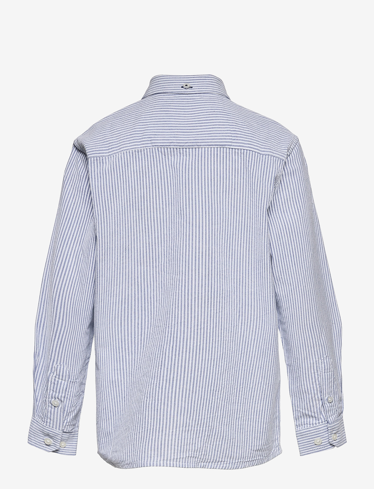 Kronstadt - Johan Oxford Stripe - white / light blue - 1