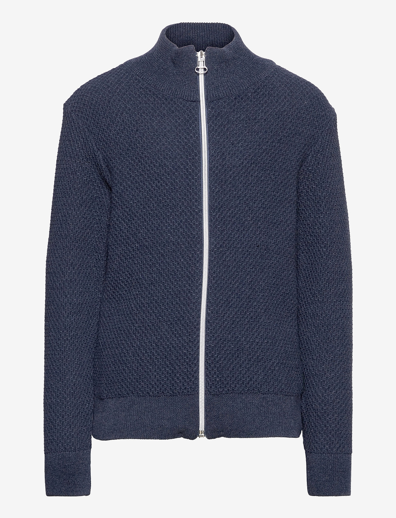 Gavin Kids Zip knit - INDIGO