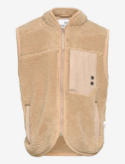 Kayson Kids Teddy vest - BEIGE