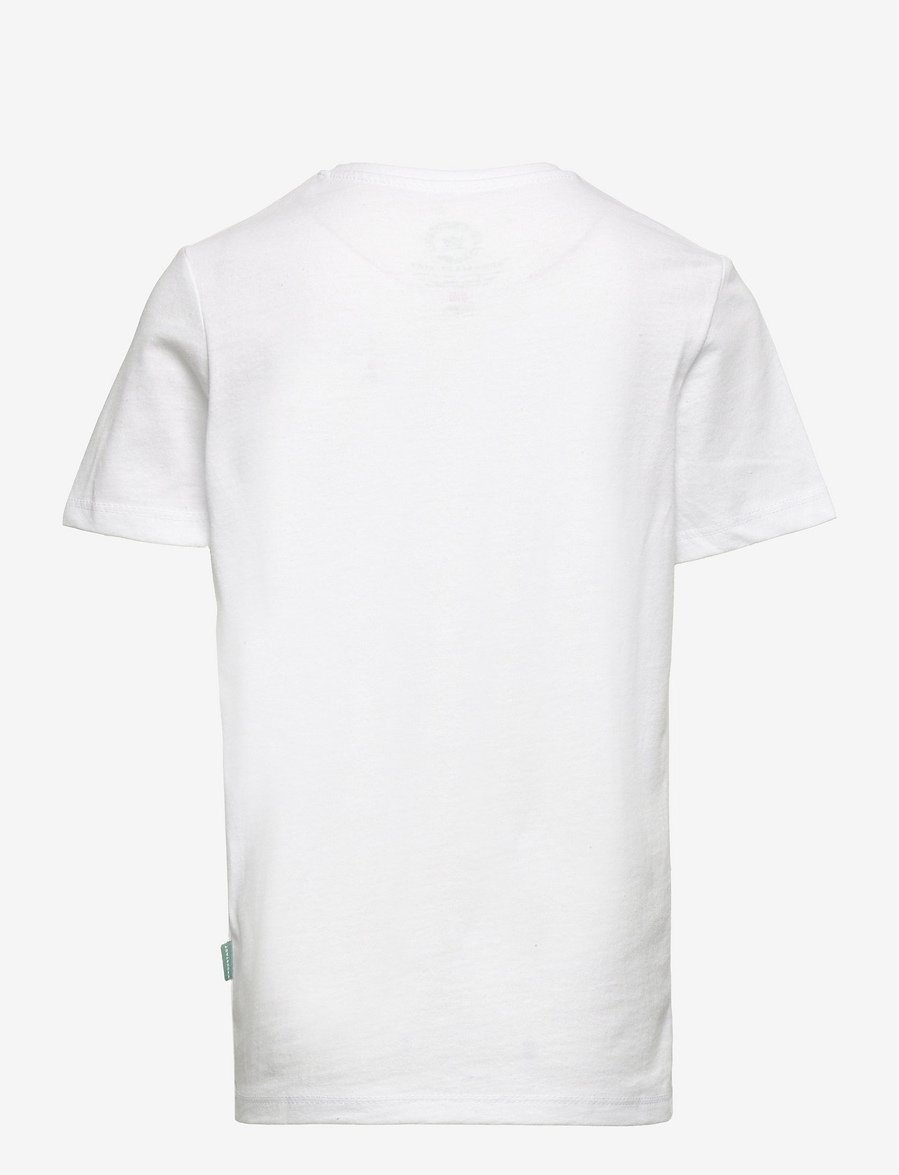 Kronstadt - Timmi Kids Organic/Recycled print tee - white - 1