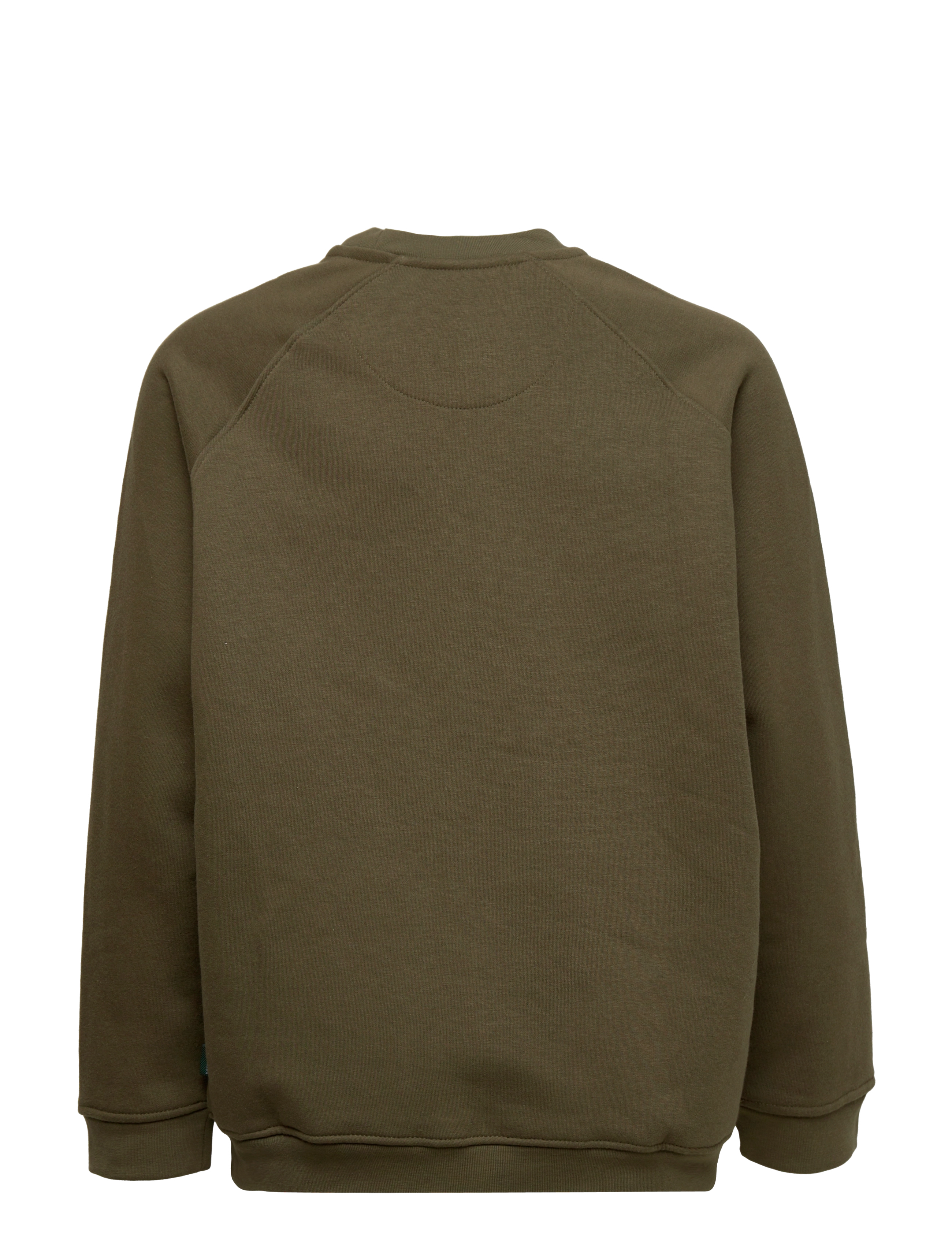 Kronstadt - Lars Kids Organic/Recycled crew sweat - army - 1