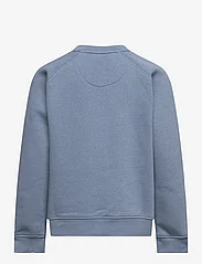 Kronstadt - Lars Kids Organic/Recycled crew sweat - sweatshirts & hoodies - sea blue - 1