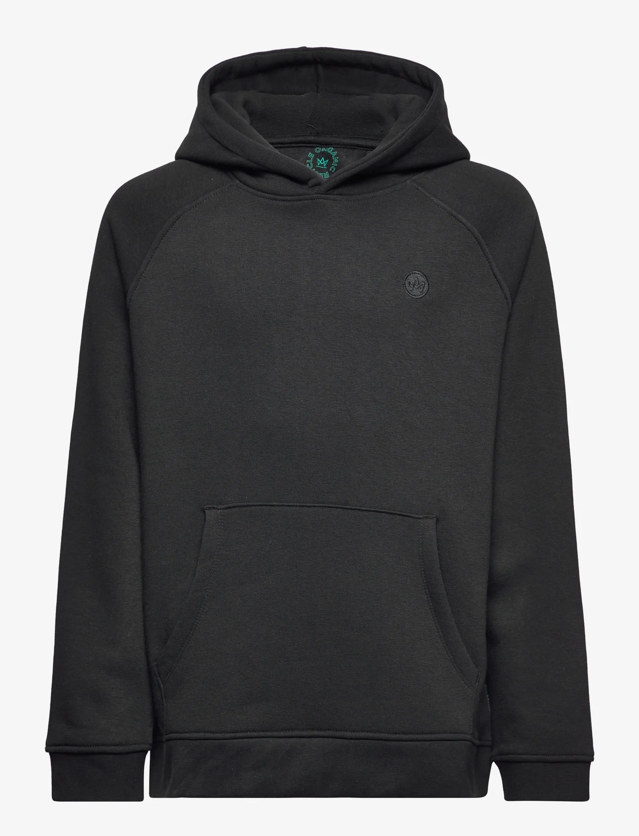 Kronstadt - Lars Kids Organic/Recycled hoodie - hettegensere - black - 0