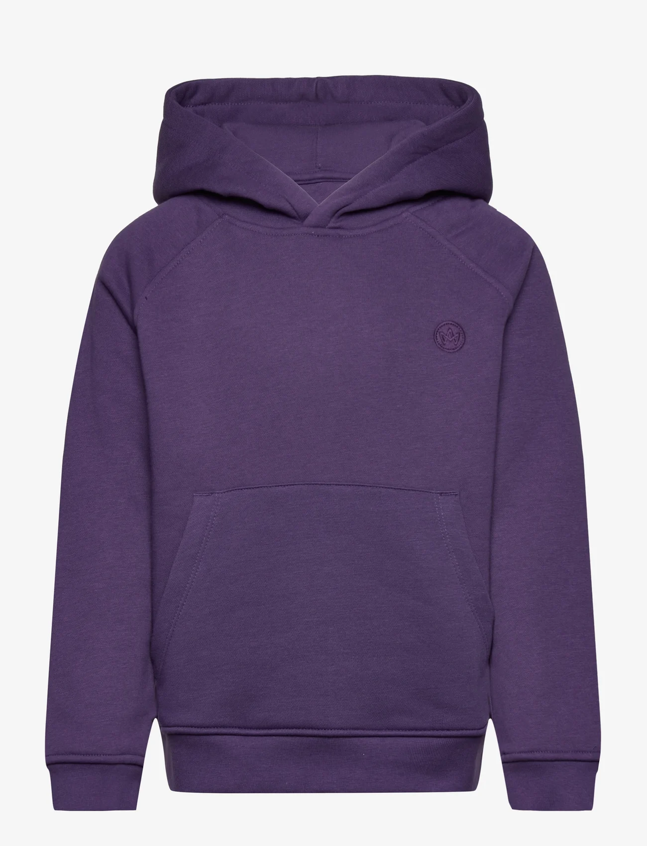Kronstadt - Lars Kids Organic/Recycled hoodie - sweatshirts & hættetrøjer - plum - 0