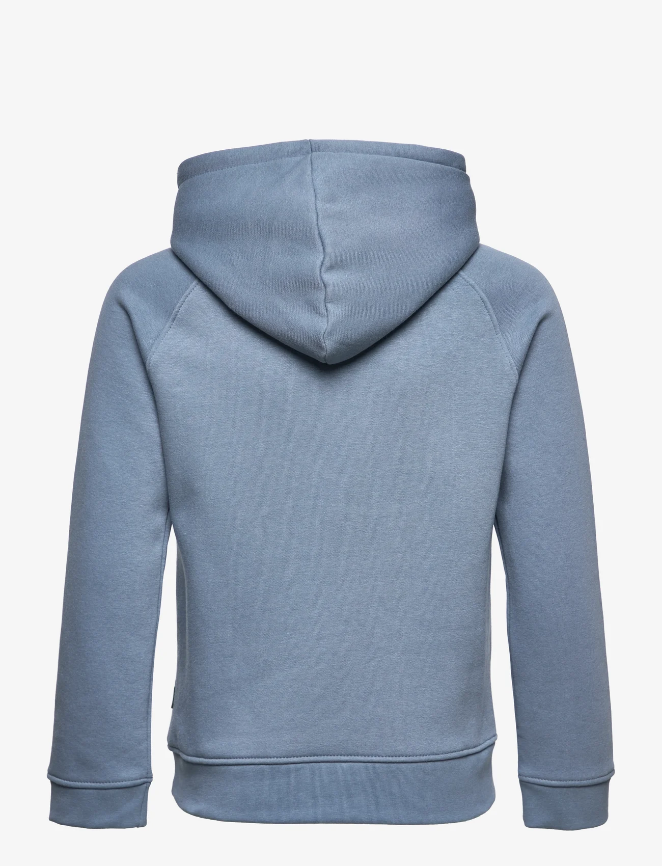 Kronstadt - Lars Kids Organic/Recycled hoodie - sweatshirts & huvtröjor - sea blue - 1