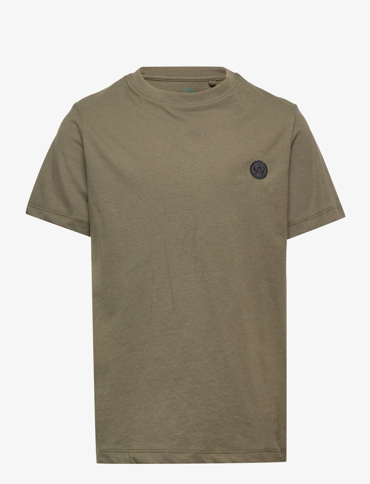 Kronstadt - Timmi Kids Organic/Recycled t-shirt - kortermede - army - 0