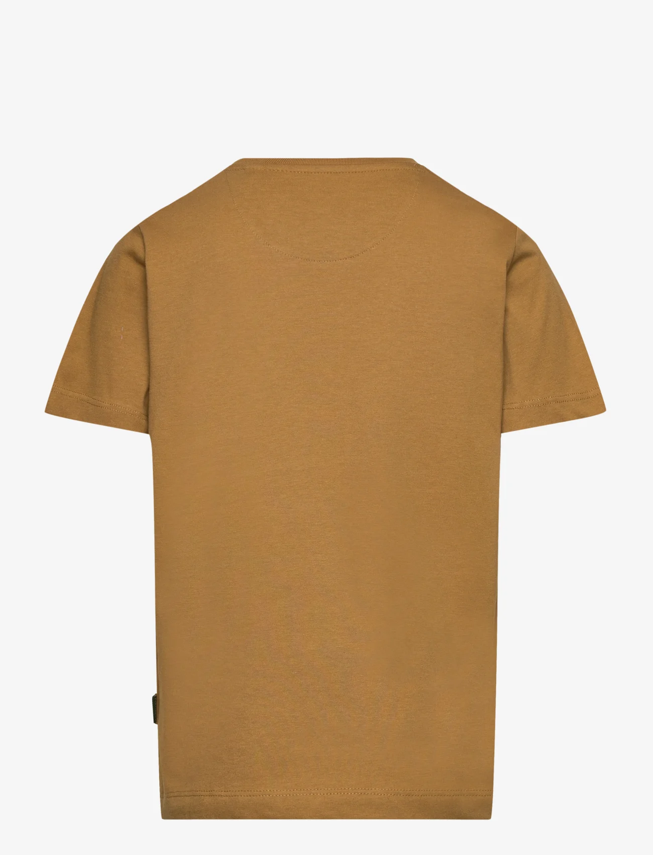 Kronstadt - Timmi Kids Organic/Recycled t-shirt - korte mouwen - olive gold - 1