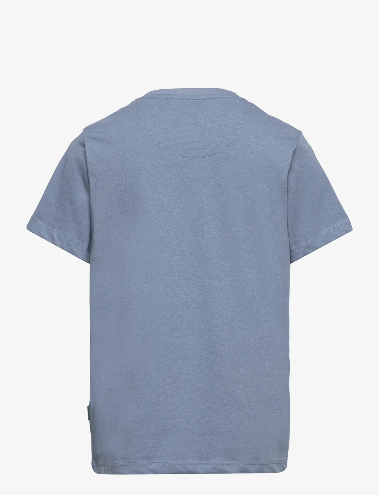 Kronstadt - Timmi Kids Organic/Recycled t-shirt - krótki rękaw - sea blue - 1
