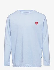 Kronstadt - Timmi Kids Organic/Recycled L/S t-shirt - pitkähihaiset paidat - light blue - 0