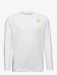 Kronstadt - Timmi Kids Organic/Recycled L/S t-shirt - pitkähihaiset paidat - white - 0