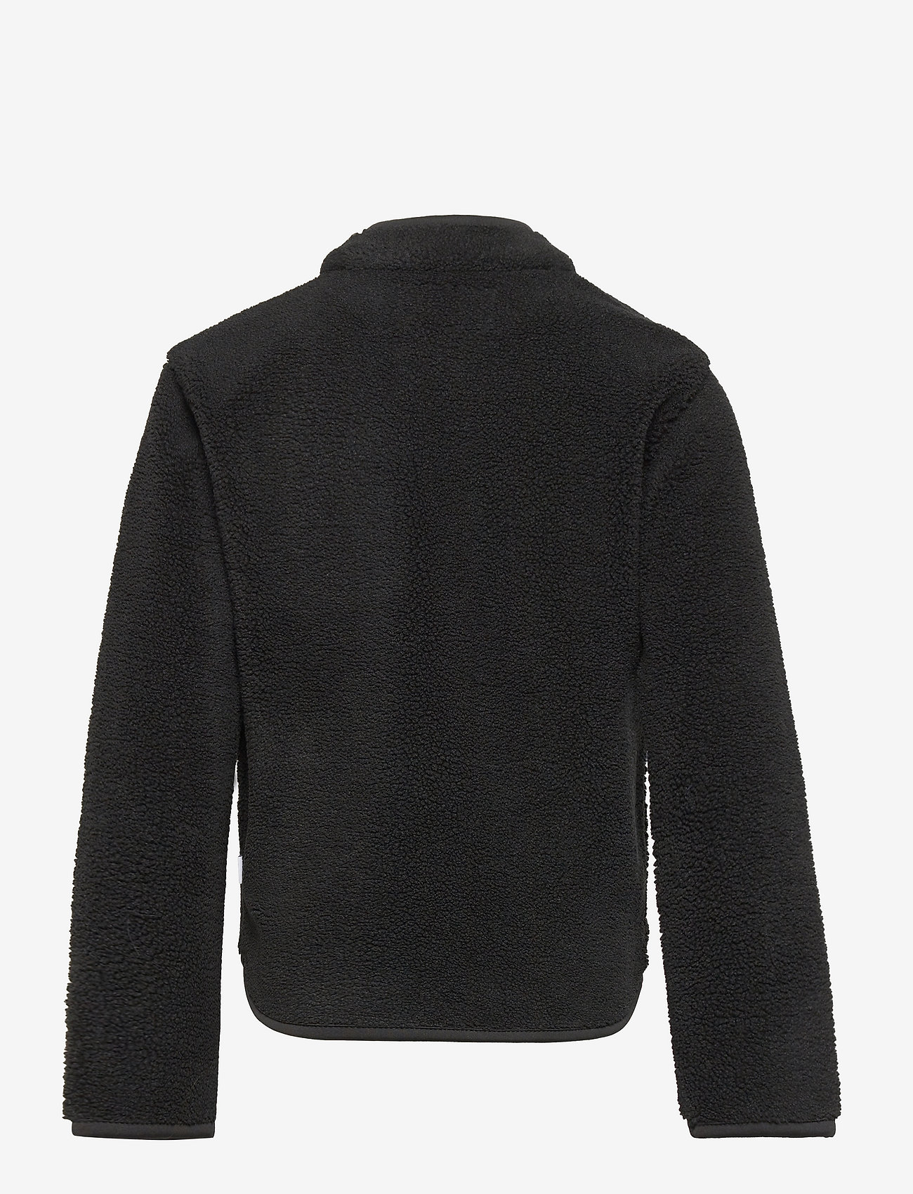 Kronstadt - Sherpa fleece kids - fleece jacket - black - 1